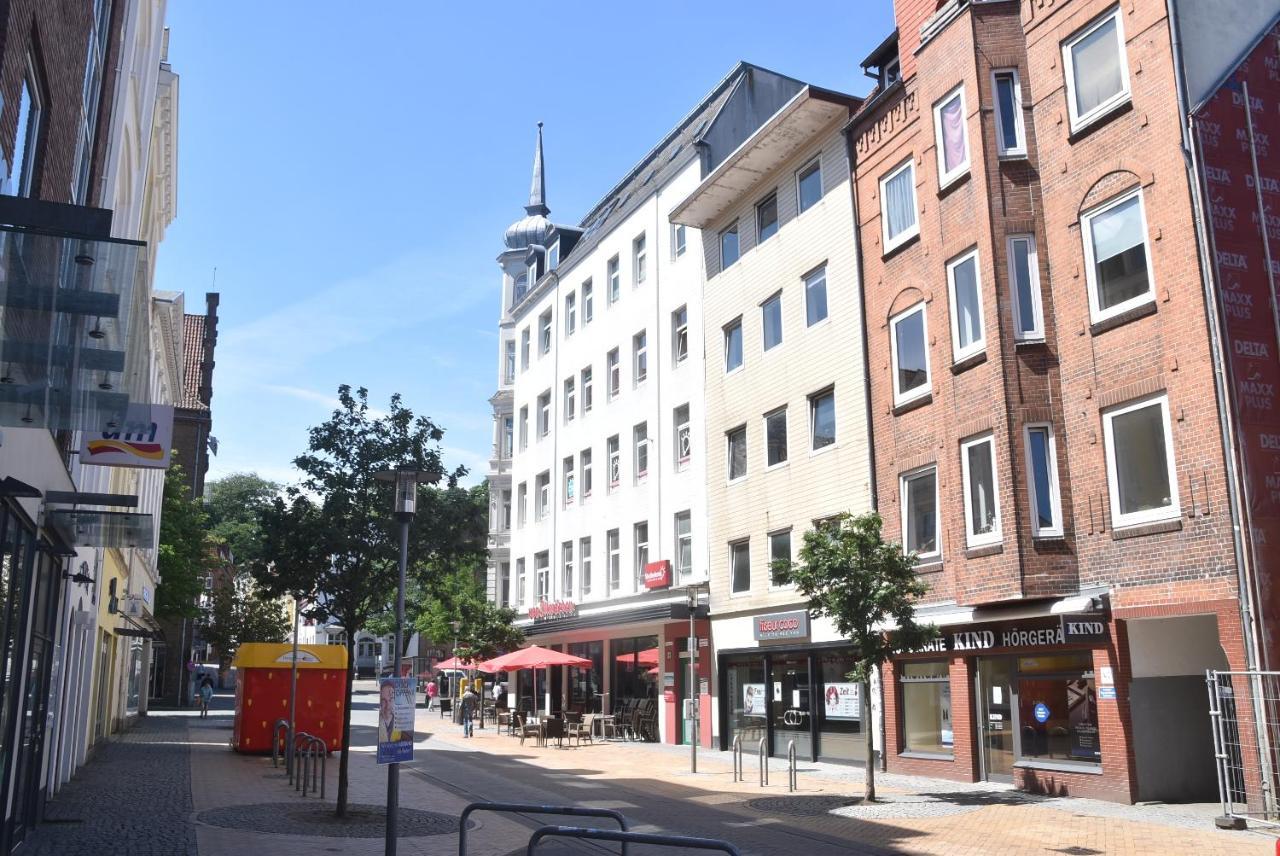 Fewo1846 - Angelburg - Komfortable Wohnung Im Stadtzentrum Flensburg Bagian luar foto